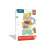 Clementoni Baby Lovely Soft Dog Rattle, plush toy with rattle, for babies