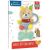 Clementoni Baby Plush Dog Rattle in Packaging