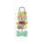 Clementoni Lovely Soft Dog Rattle, plush toy with rattle for babies, colorful, soft, with teething ring