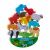 Joc puzzle Animal Safari, Lemn, 3 ani+, 13 piese, Multicolor 74182827