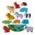 Joc puzzle Animal Safari, Lemn, 3 ani+, 13 piese, Multicolor 74182827