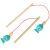 Ikonka Montessori fishing rods for magnetic fishing game