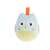 Blue sensory owl rattle, baby toy, developmental toy, sensory toy, baby gift