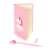 Pink unicorn notebook and pen gift set