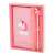 Pink unicorn notebook and pen gift set