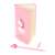 Pink unicorn notebook and pen gift set