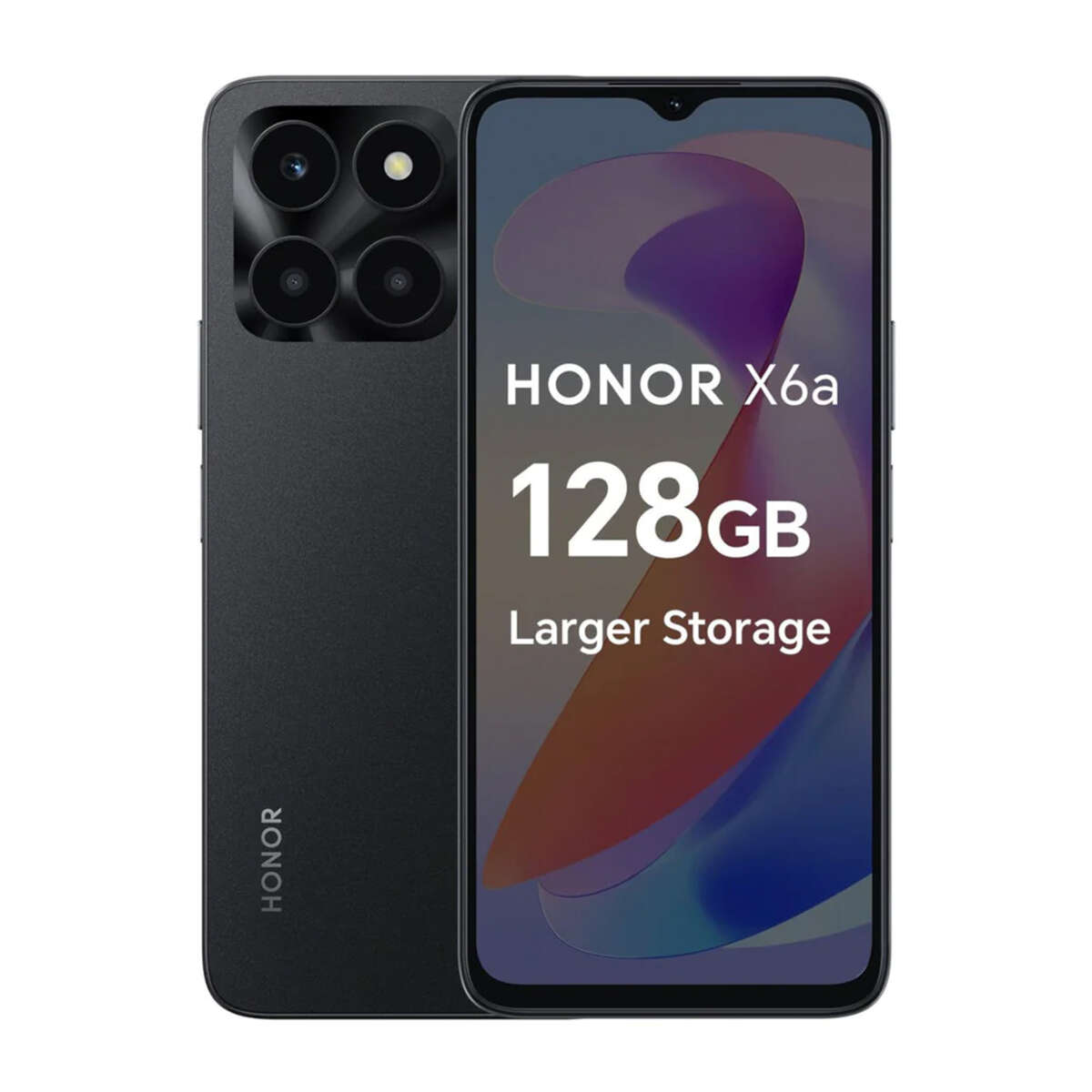 Honor smartfón x6a 4/128gb dualsim, čierny 5109atma
