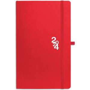 TOPTIMER "Rainbow" piros heti tervező naptár 2024 - TOPTIMER