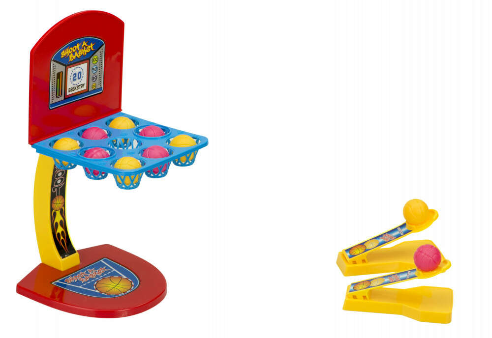 Ikonka Mini kosárlabda játék, 2 játékos számára, 25x11cm