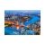 Aerial view of London in a 1000 piece jigsaw puzzle