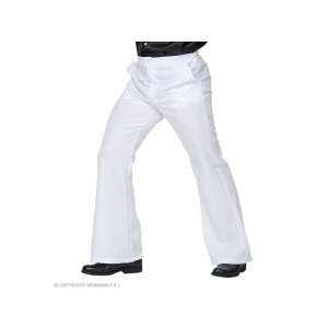 70er Jahre Disco Stil Weiße Herrenhose - Kostüm - S/M 85657354 - Mode & Kleidung