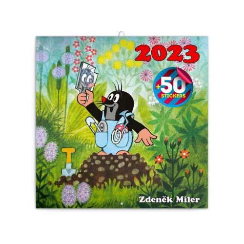 Kisvakond 2024-es Fali Naptár - 50 Matrica 74251970