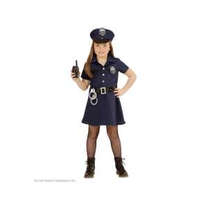 Rendőr lány lány jelmez 116-os méretben 74253002 