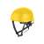 Milwaukee BOLT200 safety helmet, yellow, with ventilation