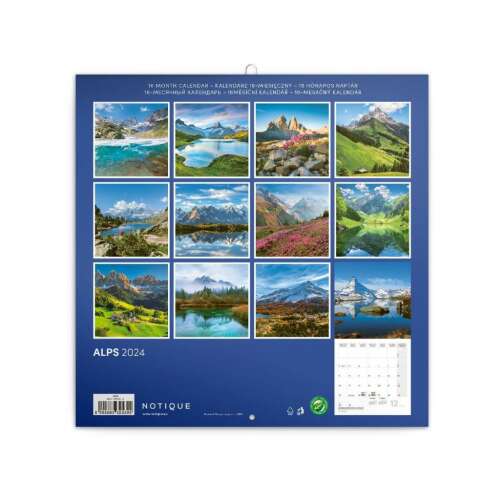 Realsystem Alpok 2024 Falinaptár - 12 hónap 78991519