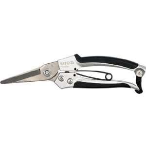 Foarfeca de grădină YATO 200mm cu lame din oțel inoxidabil și mâner din aluminiu - Unelte de grădinărit