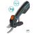 Gardena cordless pruner with specifications