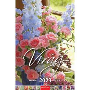 CSG 2024 Virág falinaptár, virágos design - WaliSec