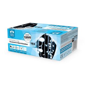 Dekortrend Crystalline LED Fényfüggöny - 192 LED - 2x0,9m