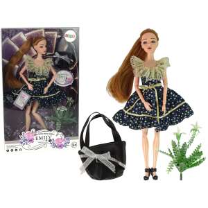 Emily Fashion Show Doll with dress, handbag, and flowers - Toy