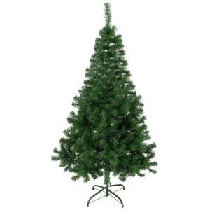 Hi zöld karácsonyfa fém talppal 150 cm