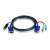 ATEN 2L-5502UP 1,8m USB KVM kábel beépített PS2-USB átalakítóval