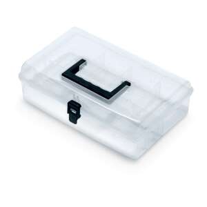 Prosperplast Kistenberg Unibox 29,5x19,5x8,5cm cutie transparentă de depozitare cu mâner - Organizatori de scule și piese