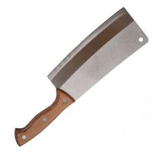 OEM Stainless Steel Kitchen Cleaver with Wooden Handle, 37 cm 74268153 - Meat Cleaver