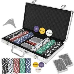 Póker - 300 zsetonból álló készlet egy HQ bőröndben 74268954 