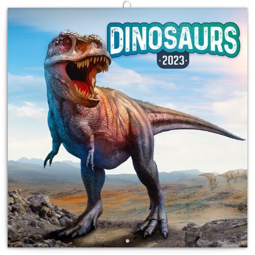 Realsystem 2023 Dinoszaurusz Naptár borító - Tyrannosaurus Rex