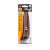 Handy Snap-Off Utility Knife with 6 replaceable blades, black and orange, 18mm, packaging