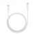 Weißes USB-C auf USB-C Kabel