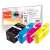 Peach HP 903XL Többszínű Tintapatronok, Fekete, Cián, Magenta, Sárga