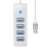 Orico 4-portový USB 3.0 Hub, biely, PW4U-U3-015-WH-EP