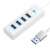 Orico 4-portový USB 3.0 Hub, biely, PW4U-U3-015-WH-EP