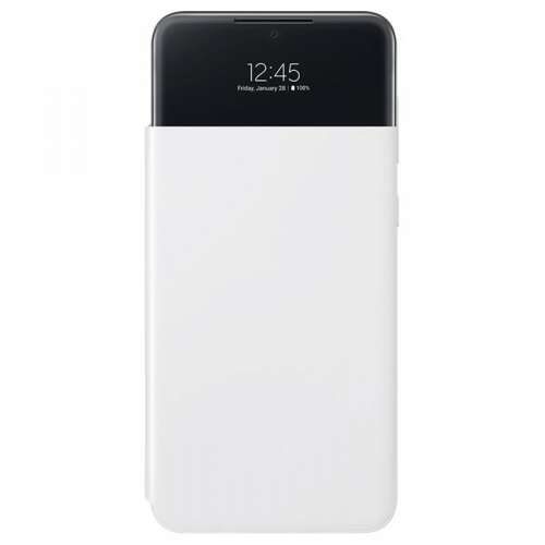 Samsung Galaxy A33 5G s-view Brieftasche Abdeckung, Weiß 74272911