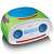 Lenco SCD-70 DAB+ CD-Player mit FM-Radio, grün und blau