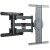 Uchwyt ścienny do telewizora Gembird Full Motion, Widok z boku