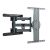 Uchwyt ścienny do telewizora Gembird Full Motion, Widok z boku