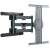 Gembird WM-80STR-01 Uchwyt ścienny do telewizora, pełny ruch, czarny, do ekranów 40-80 cali