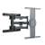 Gembird WM-80STR-01 Uchwyt ścienny do telewizora, pełny ruch, czarny, do ekranów 40-80 cali