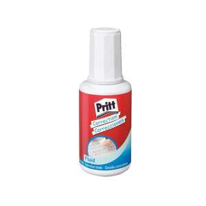 Pritt Correction Fluid, white correction fluid, 20ml bottle, white cap - Office accessory