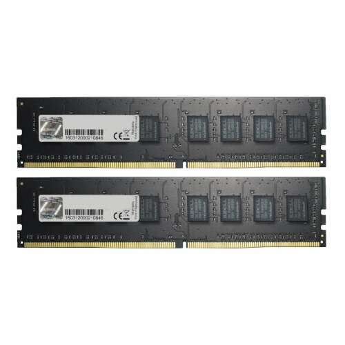 G.Skill 16GB DDR4 2666MHz zestaw pamięci RAM (2x8GB) Value F4-2666C19D-16GNT