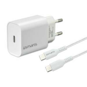 4smarts 20W USB-C Hálózati Töltő - Fehér