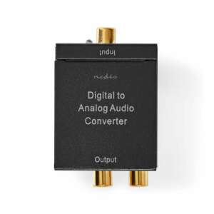 Nedis ACON2510BK digitaler Audiowandler 74278919 Jack Adapter