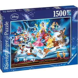 Ravensburger Disney Cartea magică a poveștilor 1500 piese Puzzle - Puzzle