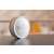Shelly PLUS Smoke WiFi smart smoke detector, white, on a table