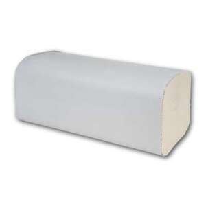 Hajtogatott kéztörlő  "V" 1 rétegű natúr 250db/cs, egyrétegű papírtörlők, 250 darabos csomag - Papírtörlő