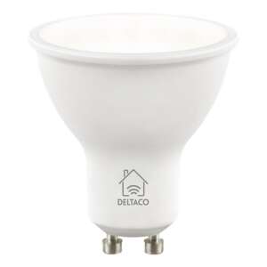 Deltaco Smart Home GU10 smart LED žiarovka, 4.5W, nastaviteľná teplota farieb - Deltaco