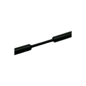 Tracon 9,5-4,8mm black heat shrink tubing, 25 pieces - Electrical Installation